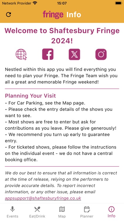 Shaftesbury Fringe 2025 screenshot-4