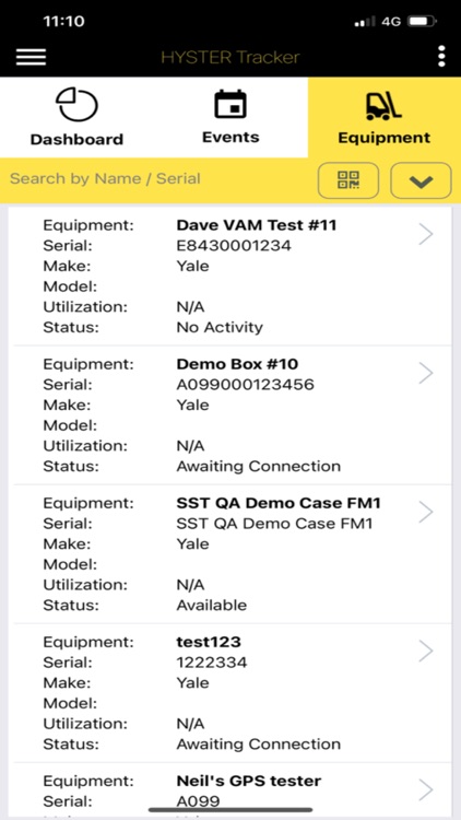 Hyster Tracker