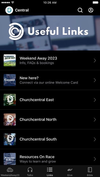 Churchcentral Screenshot
