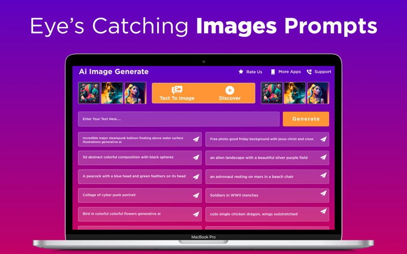 Genius AI Image Art Generator Screenshot