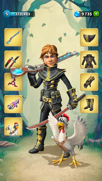 Heroics－Fantasy Fable Idle RPG Screenshot