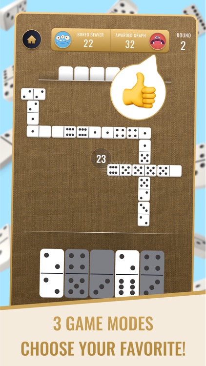 Classic Dominoes: Board Game