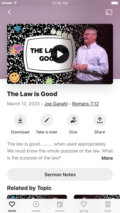 Abundant Life Brookings Screenshot