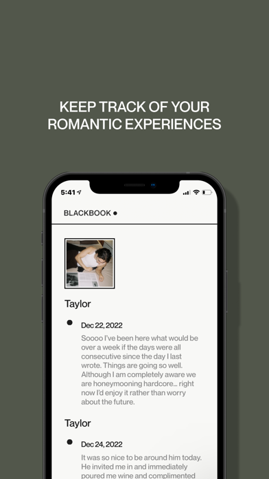 BLACKBOOK JOURNAL Screenshot