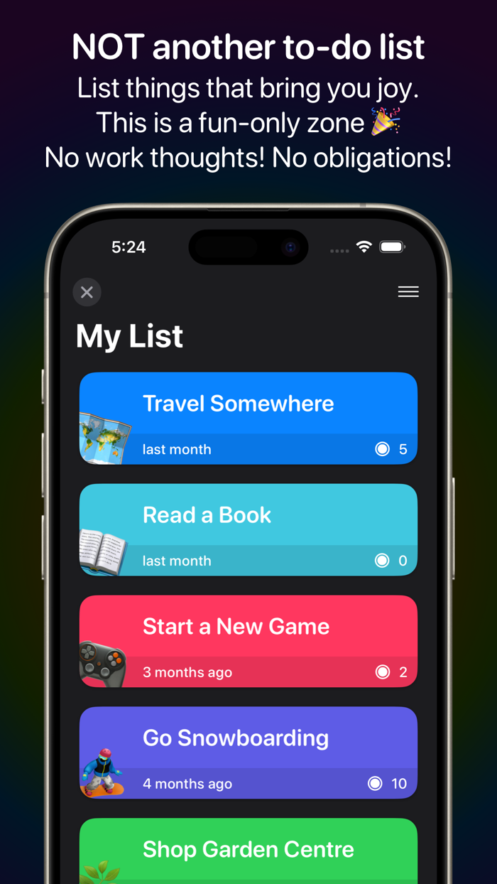 Someday - Organize Fun