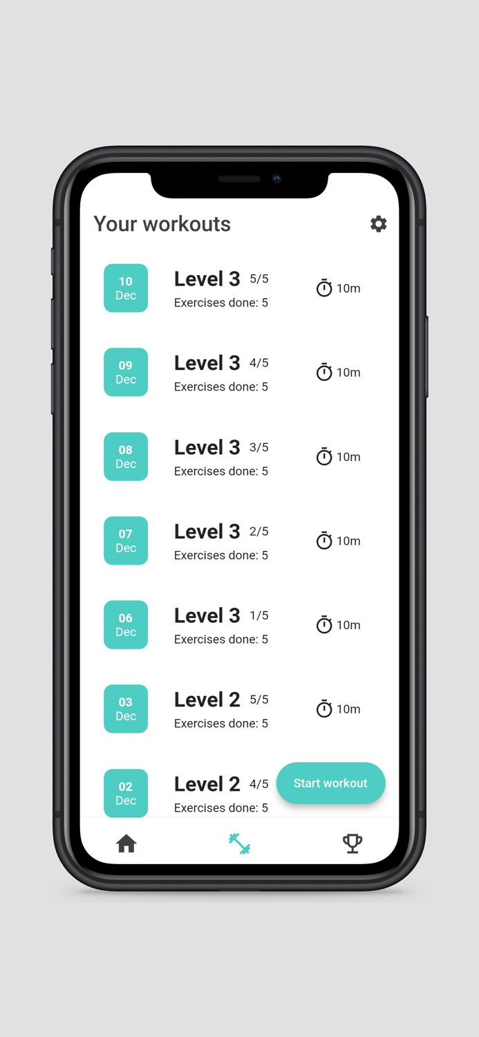 Progressive Push up Trainer