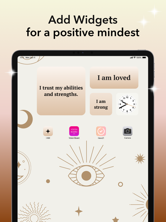 I am + Daily AI Affirmations iPad screenshot 4 - Lifestyle app