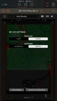 mf-101s lowpass filter iphone screenshot 3
