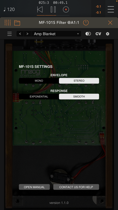 Screenshot #3 pour MF-101S Lowpass Filter