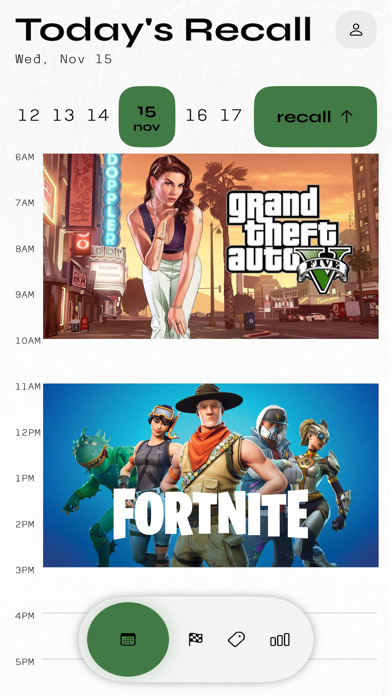 Gaming Recall Screenshot