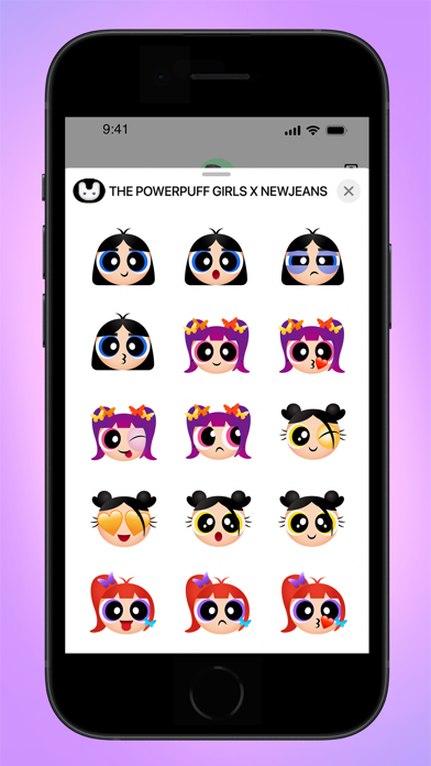 THE POWERPUFF GIRLS X NJ emojiのおすすめ画像2