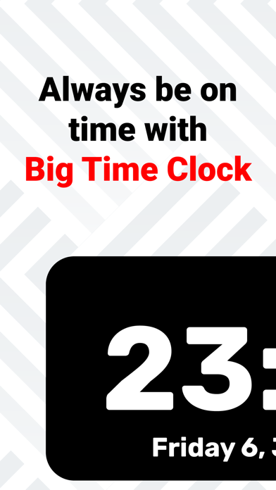 Big Time Clock - Digital Screenshot