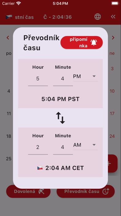 Český kalendář 2024 Screenshot