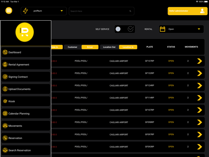 MyRent The Car Rental Software