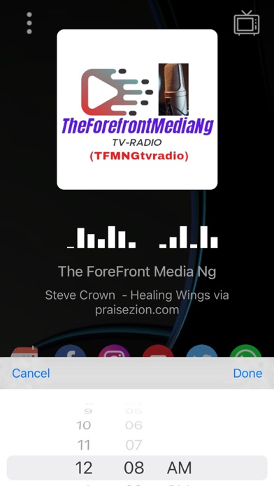 The ForeFront Media Ng Screenshot