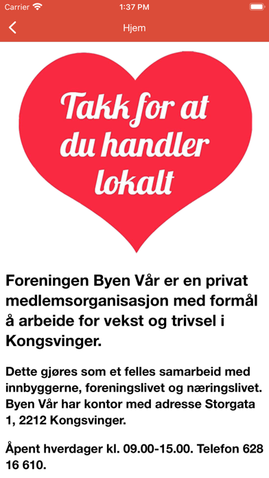 Byen Vår Kongsvinger Screenshot