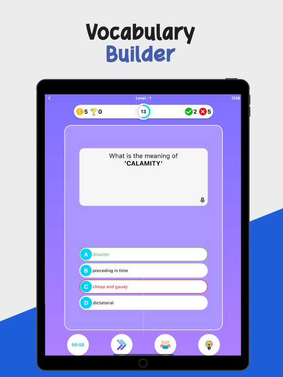 Vocabulary Builder Flashcardsのおすすめ画像1