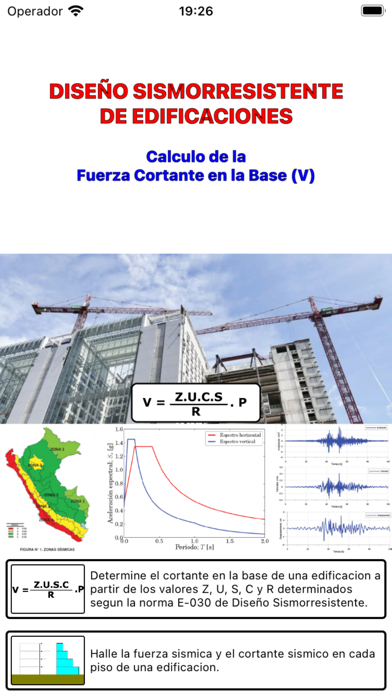 Sismo E-030 Screenshot
