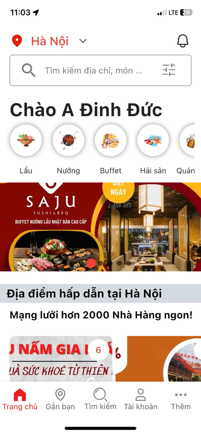 PasGo Đặt bàn nhà hàng ưu đãi