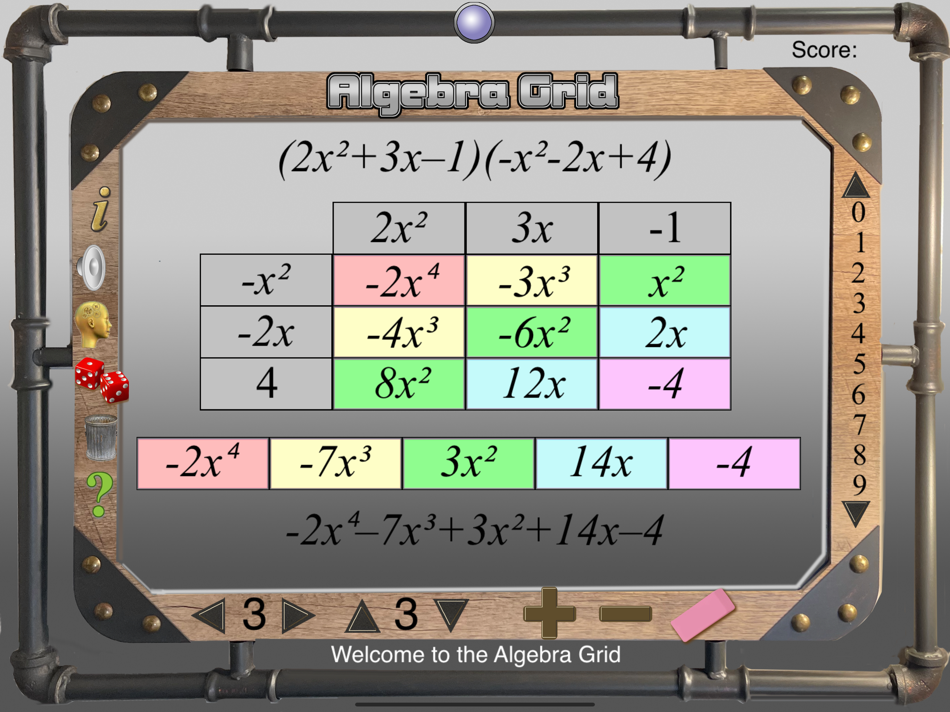 #5. Algebra Grid (iOS) 由: Ventura Educational Systems