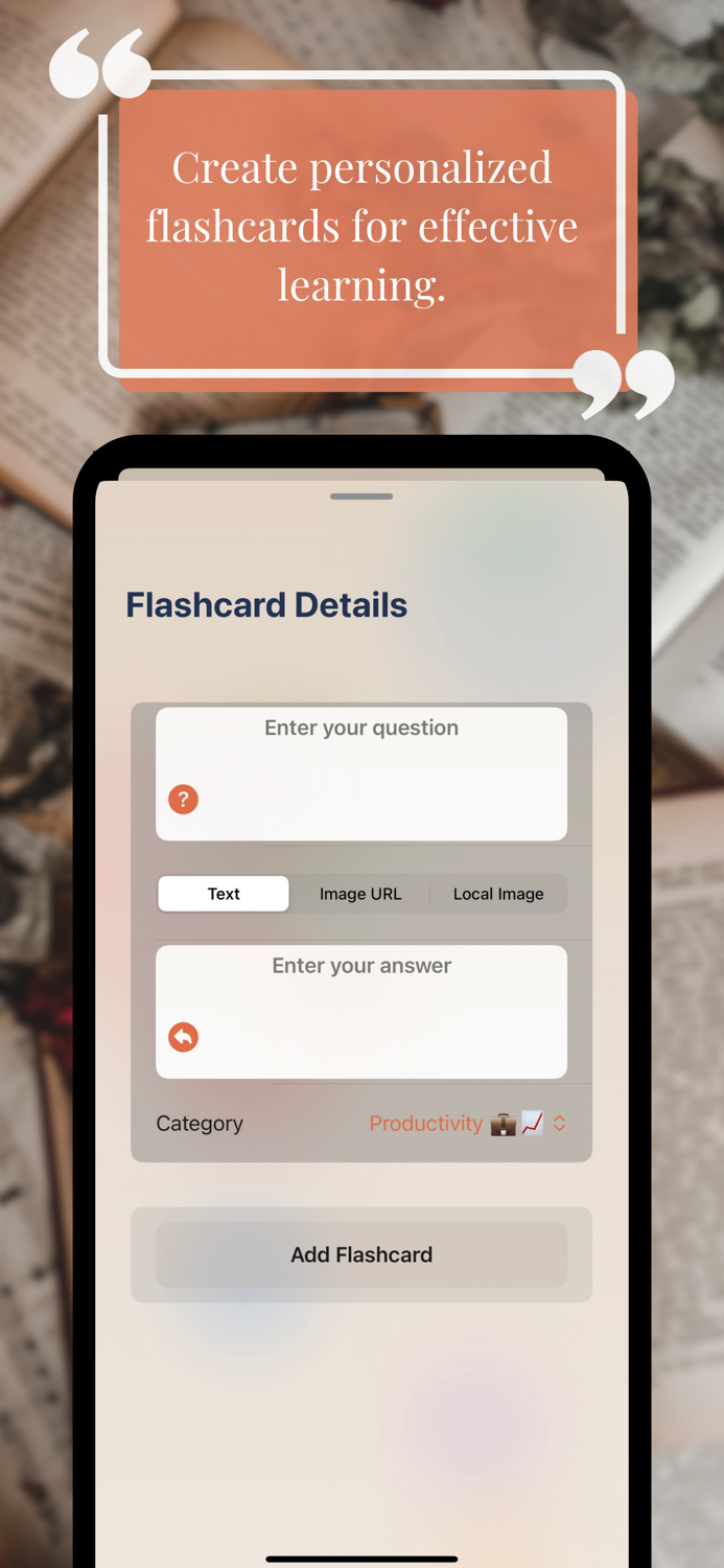 MemorizeMe Flashcards