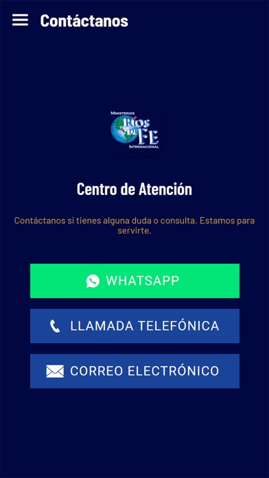 Ríos de Fe Screenshot