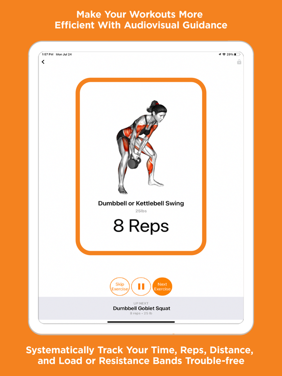 TriadXP: Fitness & Wellness iPad screenshot 4 - Health & Fitness app