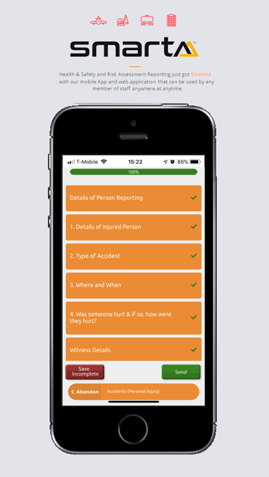 Smartaa Reporting Screenshot