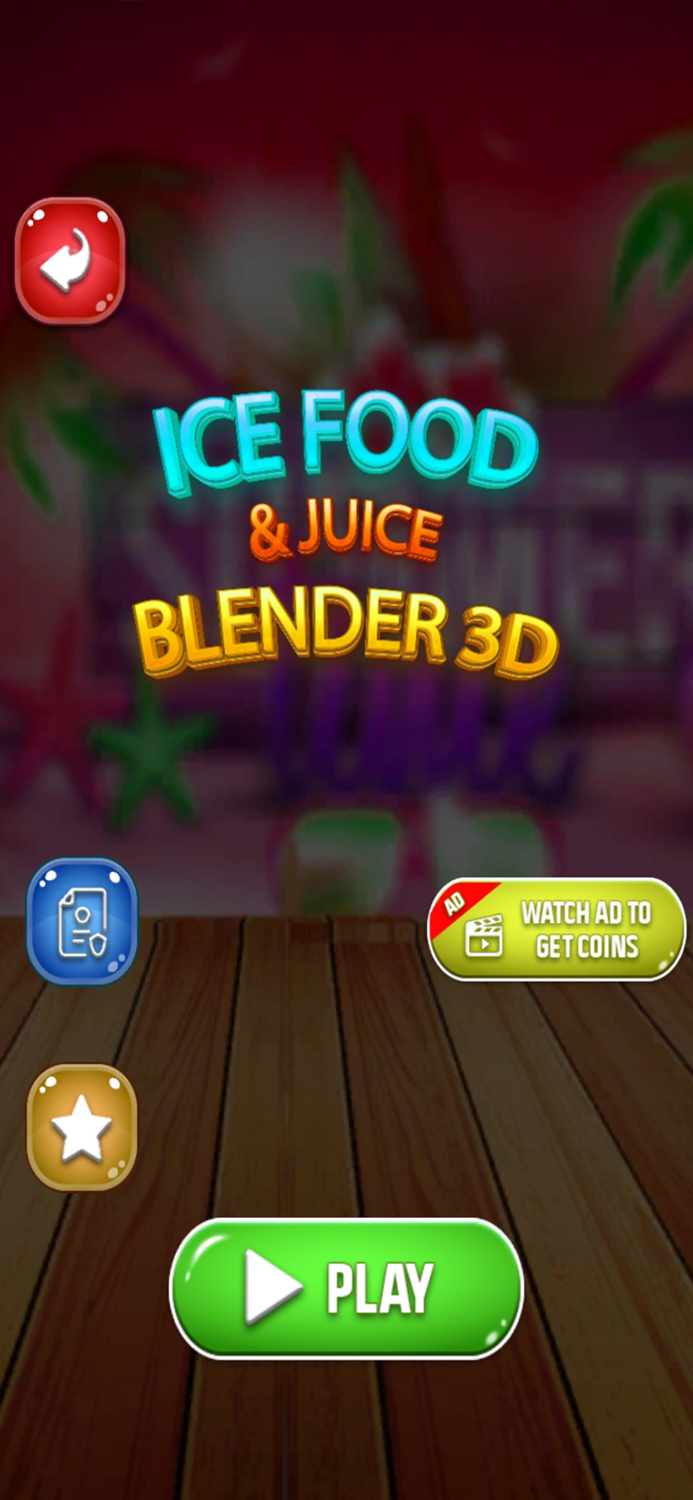 Blendy Juice Slushy Blender 3D