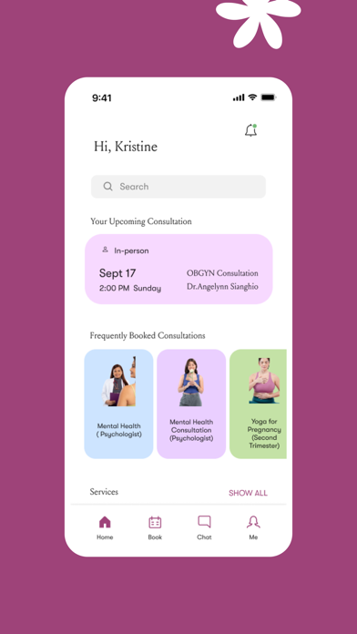 Kindred: Women’s Health Clinic Screenshot