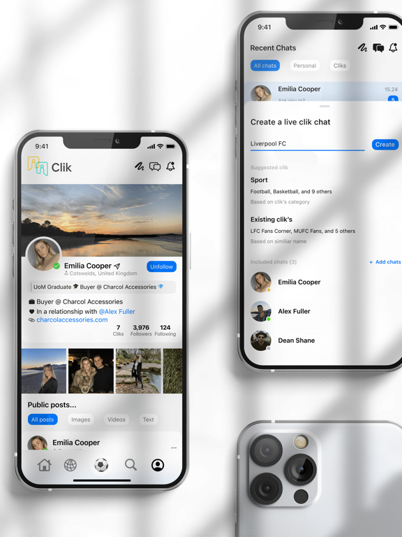 Screenshot #4 pour Clik Social Media
