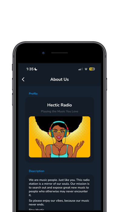 Hectic Radio Station Screenshot