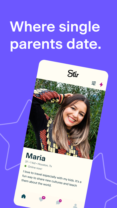 Stir - Single Parent Dating Screenshot