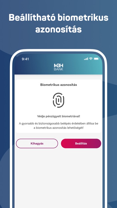 MBH Vállalati Mobilalkalmazás Screenshot