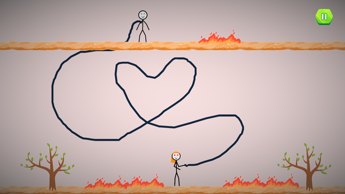 Draw Lines Save Girl Friend