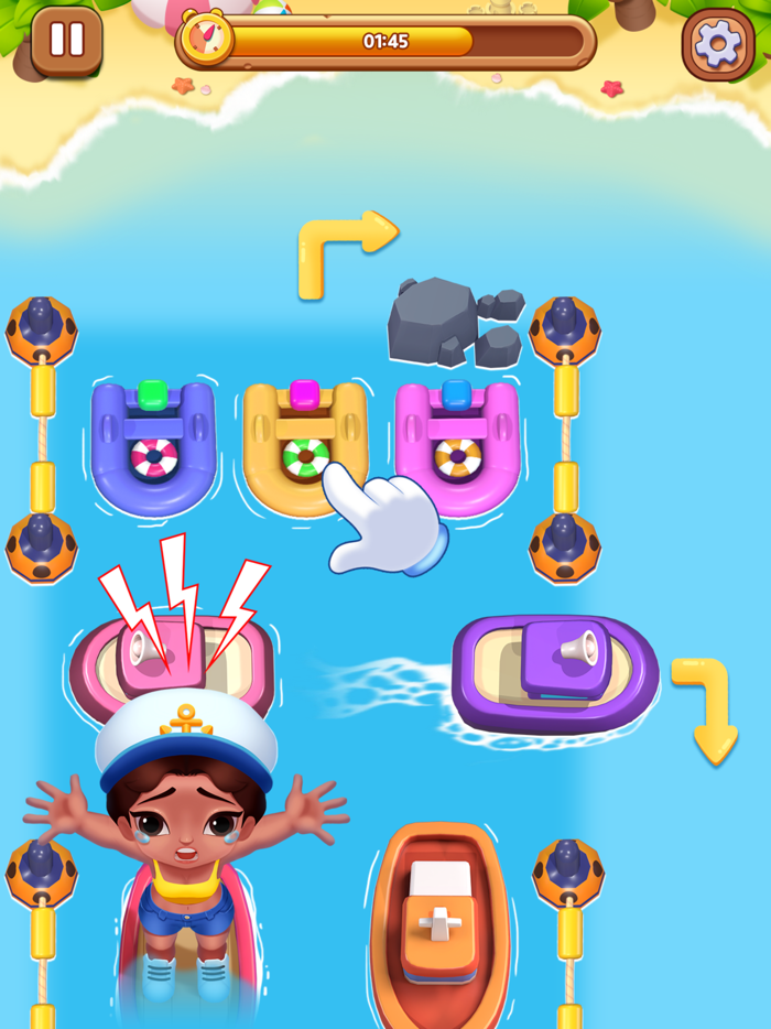 Lost Island Jam Parking Game