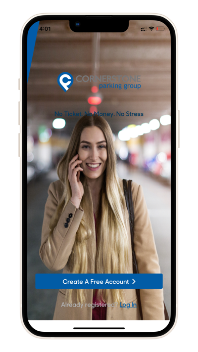 Cornerstone Parking Screenshot