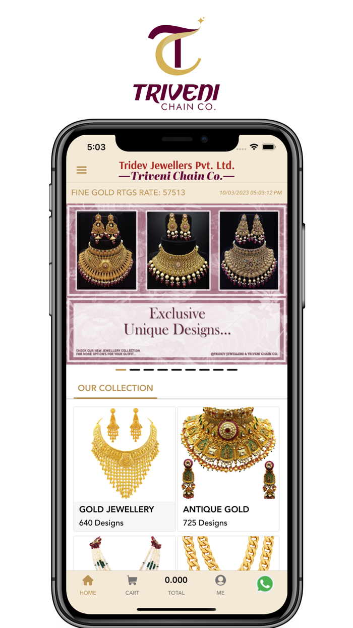 Tridev Jewellers-Triveni Chain