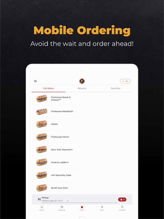 Firehouse Subs App