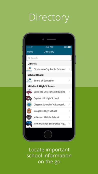 Oklahoma City Public Schools Screenshot