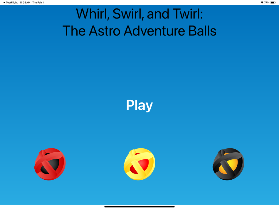 #1. Astro Adventure Balls (iOS) 由: American Printing House for the Blind (APH)