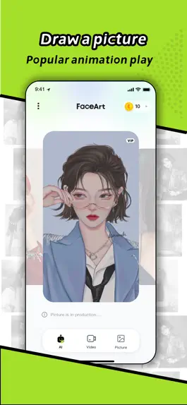 Game screenshot FaceArt-Ai Animation Painting mod apk