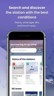 skio: ski & snow report iphone screenshot 2