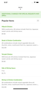 Sekai Japan Restaurant screenshot #3 for iPhone