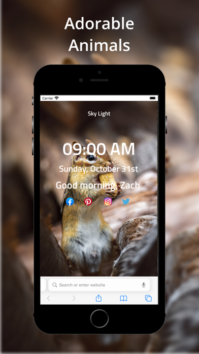 Sky Light - Beautiful Pages Screenshot