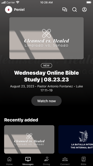 PENIEL CHRISTIAN CHURCH Screenshot