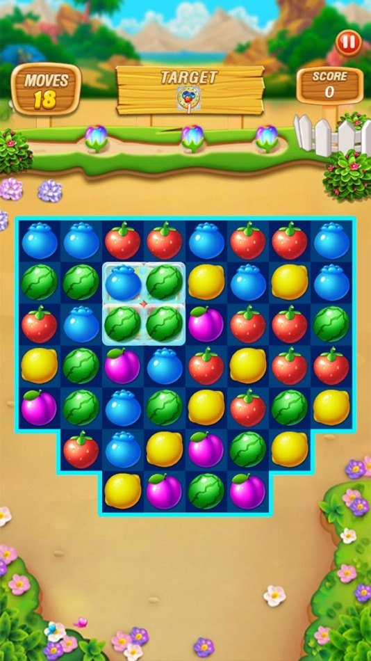 #6. Fruit Frenzy Link Match Puzzle (iOS) 由: 帅 刘