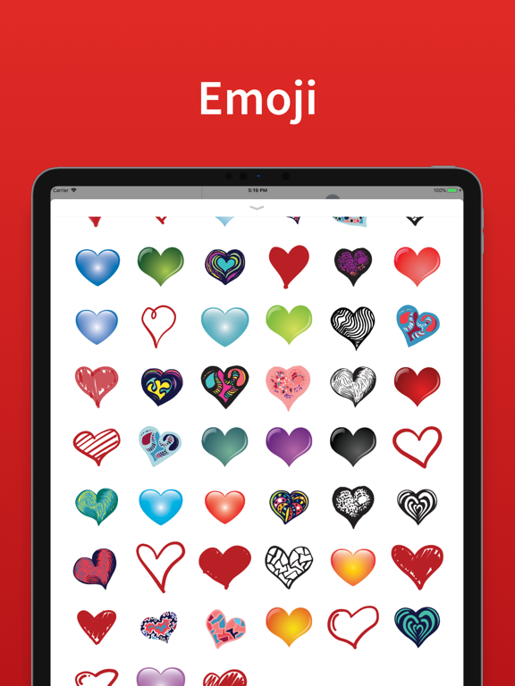 Screenshot #5 pour Autocollants coeur and emoji