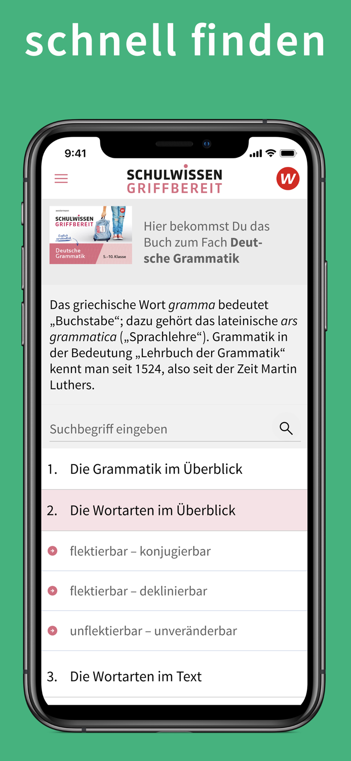 Schulwissen griffbereit