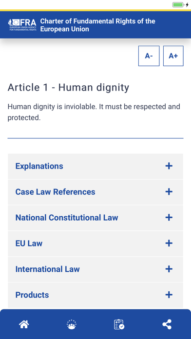 EU Charter Screenshot